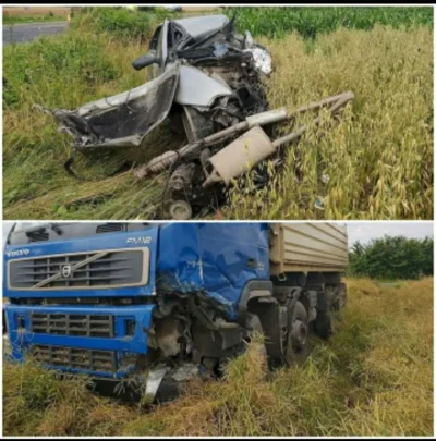 krL1312 - Lubelskie, trasa Janowiec – Stare Ławeczko. 
Zderzyły się dwa samochody – ...