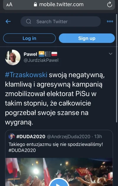J.....L - Co takiego agresywnego było w kampanii Trzaskowskiego, że nawiedzeni Pisowc...