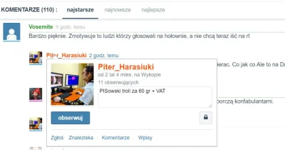 czosnkowywyziew - @PiterHarasiuki: czyli dobrze sobie zanotowalem