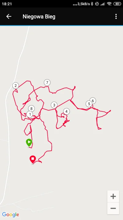 Slwk_1 - @cichanos: biegam biegam
Z 4.5 km zrobiło się 9.
I spędziłem w lesie 2:20( ͡...