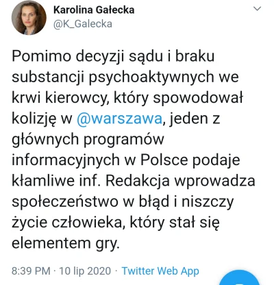 annaszodkajfasza - @Bryzoll: Nie był. Pierwszy fake newsa wrzucił Polsat (ciekawe dla...