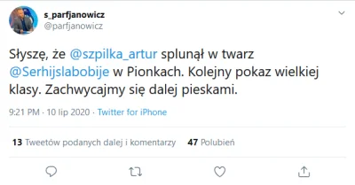 L.....m - Artur Szpilka to jest buraczany gamoń jakich mało... Jeżeli faktycznie go o...