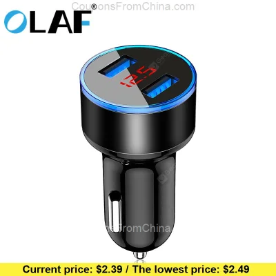 n____S - OLAF 5V 3.1A Dual USB Car Charger - Gearbest 
Cena: $2.39 (9,44 zł) / Najni...