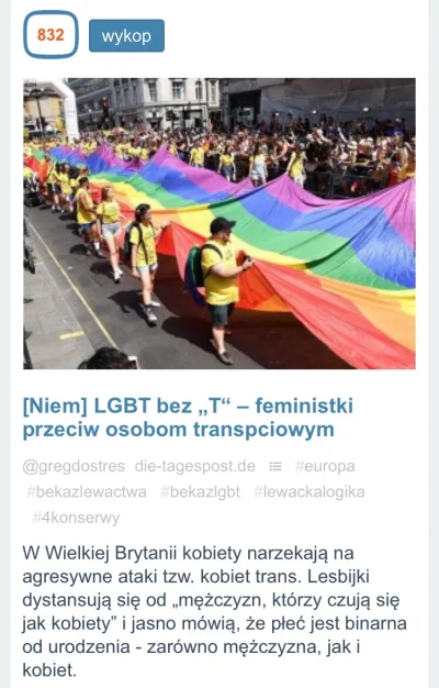 przeczki - @PolacoEsMasGrandeRobaco: No możesz być gejem i nie utożsamiać się z rucha...