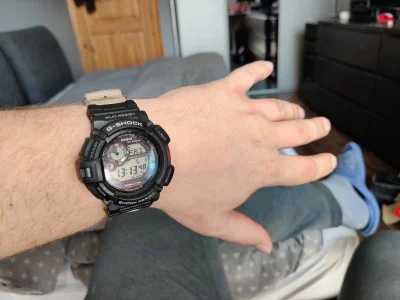 ZlewBojowy - @Miszczlaborant nie wiem, nie mierzyłem :P gshock już trochę lepiej :D