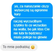 Rabusek - Znajoma wrzuciła na walla materiał punktujący jednego z kandydatów, grzeczn...