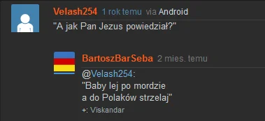 Yu_liiia - @BartoszBarSeba: brzmisz jak Polak