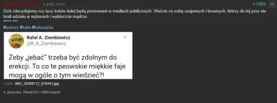 CarlosIrwinEstevez - Nie jestem absolutnie sympatykiem żadnej partii ale na litość bo...