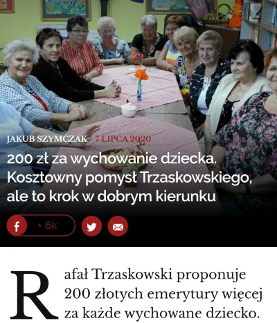 trejn - Wyborcy Trzaskowskiego: hurrdurrr 500+ i 13 emerytura zniszczy budżet 

TRZAS...