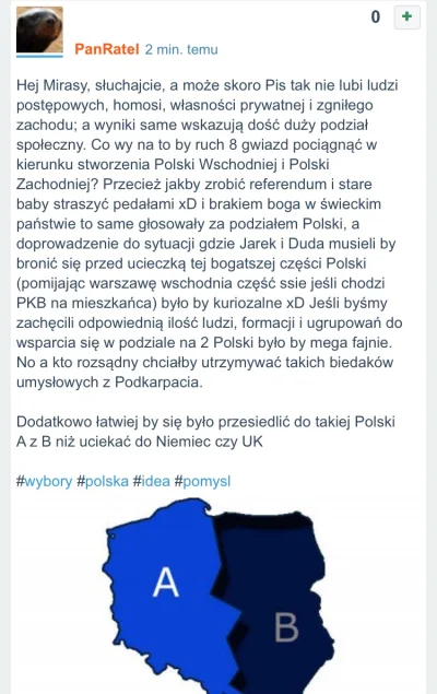 z.....a - PiS i Kaczyńskie dzielą Polskę i Polaków!!!11oneone
#polityka #wybory #bek...