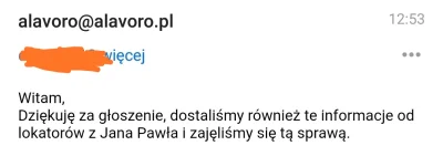 Veux - Dostałem odpowiedź od tej agencji zajmującej się mieszkaniem. Wychodzi na to, ...