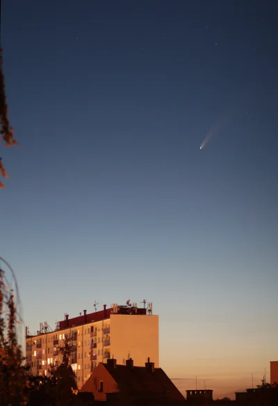 RozkalibrowanaTurbopompa - Piękny widok (ʘ‿ʘ) pierwsza kometa widziana gołym okiem (p...