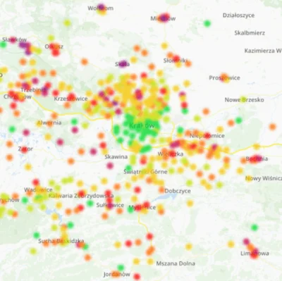 DanielPlainview - Poparcie dla Dudy w Małopolsce. A nie sorry, to mapa smogu ( ͡° ͜ʖ ...