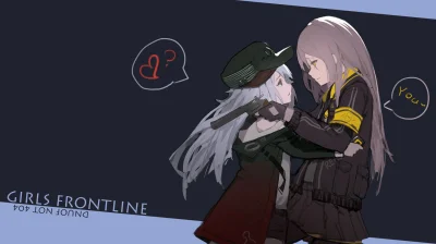 A.....a - #randomanimeshit #anime #g11 #ump45 #yuri #girlsfrontline