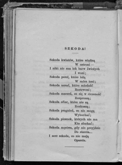 Maudee - Adam Asnyk (1838-1897)

#literaturazmaude --> do obserwowania

SPOILER