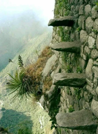cheeseandonion - ! "Schody śmierci" Huayna Picchu, #peru