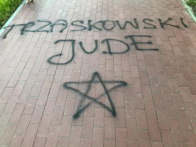 s.....s - #antysemityzm #polskiantysemityzm #trzaskowski 

Lubsko. #polska #polityka
