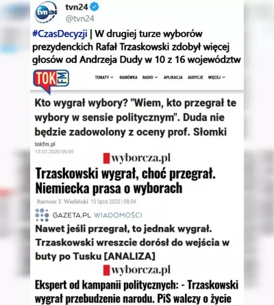 I.....o - Gdybym czytał proPOwskie media to bym chyba myślał, że Rafał się zaraz do B...