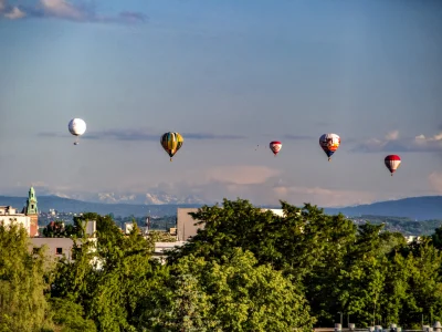 Speleo84 - Jak jeszcze był #balon w #krakow

#lotnictwo #gory#gory #tatry