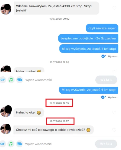 okrim - Pisałem wczoraj, że sobie założyłem na tinderze konto chada z Niemiec. No wia...