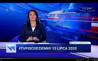 jaxonxst - Skrót propagandowych wiadomości TVP z dnia: 15 lipca 2020 #tvpiscodzienny ...