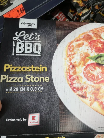wojuturek - Gdyby ktoś szukał kamienia do #pizza są w #kaufland na stoisku z rzeczami...