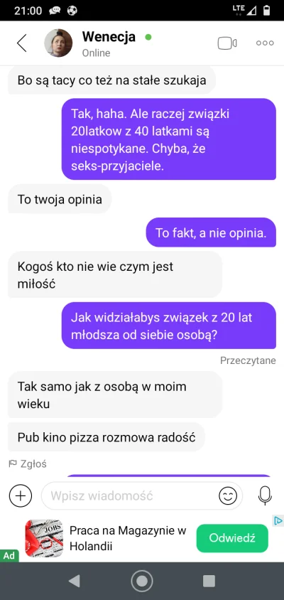 wykopowajulka15 - Hit. 41 latka na #badoo napisała, że szuka 20 latka do stałego zwią...