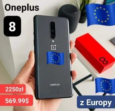 sebekss - Tylko 569.99$ (2250zł) za OnePlus 8 8/128GB z Europy ❗
➡️ Snap 865, 5G, 90...