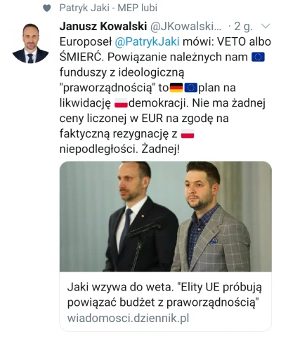 EvilToy - Przestrzeganie prawa to likwidacja polskiej niepodległości, aha. Skoro nie ...