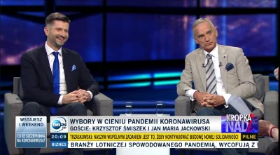 toznowuja - Jan Maria Jackowski - "senator" z PIS - właśnie wygłosił na antenie tvn24...