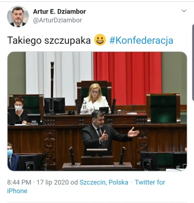 Polegeist - Szczupak jest króla wód jak Dziambor jest król kucy
#konfederacja #polit...