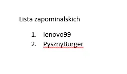 Penetrato - @PysznyBurger: Już zrobiłem specjalne miejsce xD