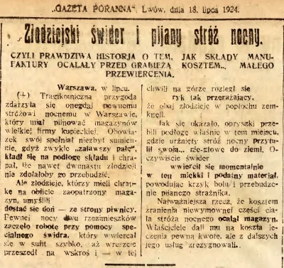 kotelnica - To się nazywa nadstawiać dla kogoś dupę...
Gazeta Poranna 18 lipca 1924,...