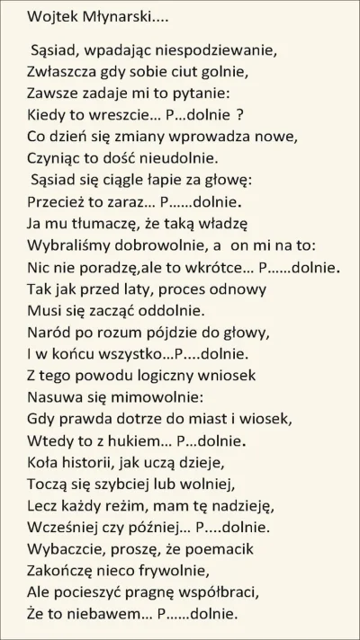 Jabby - Jakie to aktualne się zrobiło ( ಠ_ಠ)

#bekazpisu #polityka #wojciechmlynarski