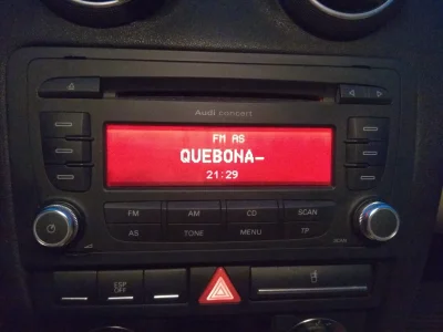 Dawido7 - #mechanikasamochodowa #audi #radio
Posiadam w swoim Audi A3 oryginalne radi...