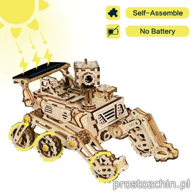 Prostozchin - >> Jeżdżący pojazd solarny z drewna << ~66 zł.

Cztery różne pojazdy,...