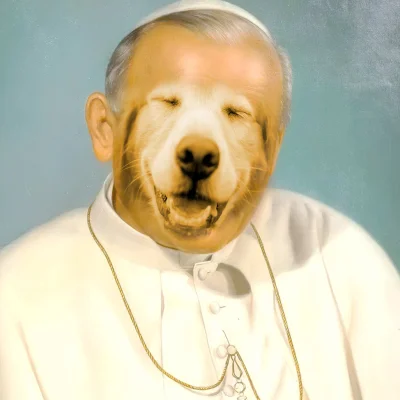 poczekalniaa - funny yellow + dog = papies