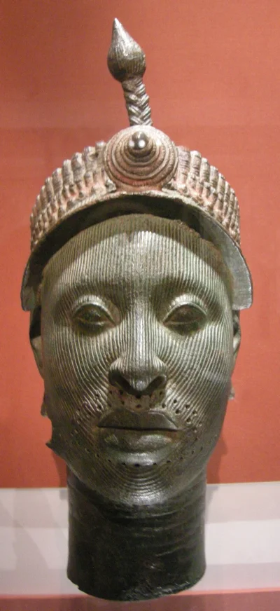 anadyomenel - @PotwornyKogut: Głowa z Ife (Nigeria), około 1300-1400 AD: