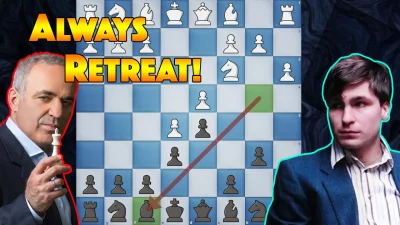 Vit77 - Jak spuścić bęcki komuś takiemu jak Garry Kasparov? Zagraj pozornie najdurnie...
