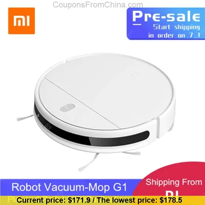 n____S - Wysyłka z Europy!
[Xiaomi Robot Vacuum Cleaner G1 [EU]](https://bit.ly/37Eh...