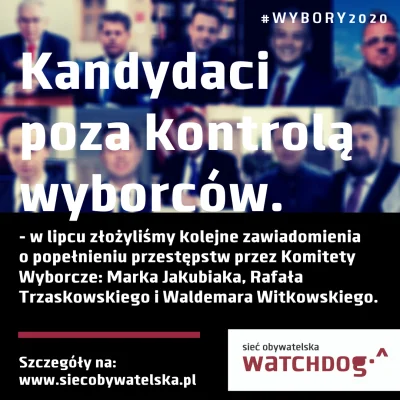 WatchdogPolska - [Aktualizacja] W czerwcu pisaliśmy Wam o zawiadomieniach na komitety...