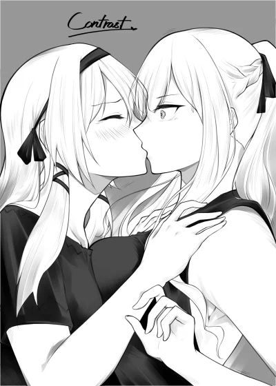 A.....a - #randomanimeshit #anime #ak12 #an94 #girlsfrontline #yuri