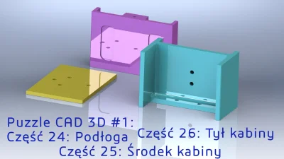 InzynierProgramista - Puzzle CAD 3D #1 - ciąg dalszy
Kolejne elementy z grupy modeli...