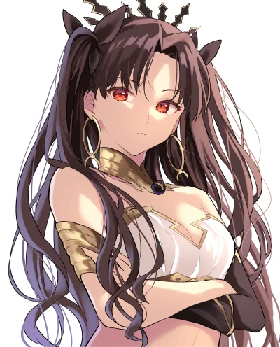 Smutny__memiarz - #randomanimeshit #fate #fategrandorder #ishtar #redeyesalert #anime