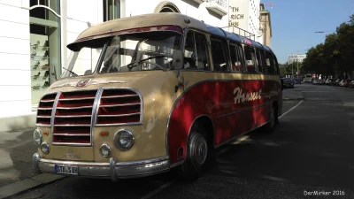 DerMirker - Jednym z pierwszych, jeśli nie pierwszym autobusem o nadwoziu samonośnym ...