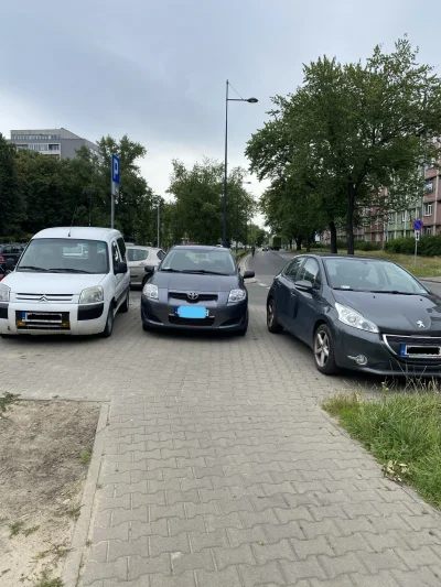 advert - Miałem właśnie spięcie z kobitą, która w ten sposób zaparkowała swoje auto. ...