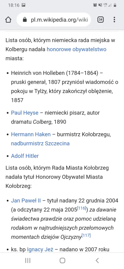 galas771 - Adolf Hitler honorowym obywatelem Kołobrzegu. Taka ciekawostka.