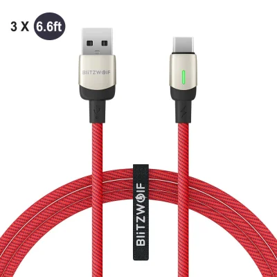 polu7 - Wysyłka z Europy.

[[EU-CZ] 3pcs BlitzWolf BW-TC21 3A LED Type-C Cable 2m](...