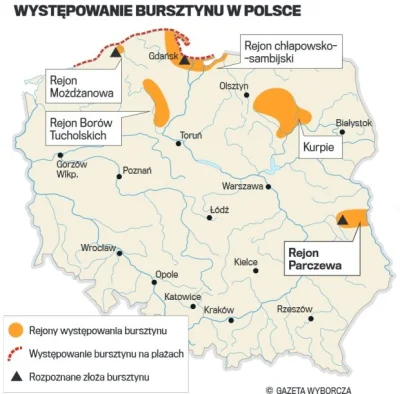 Jelen_Szlachetny - @StaryZielony: przecież w okolicach Lublina też są złoża bursztynu...