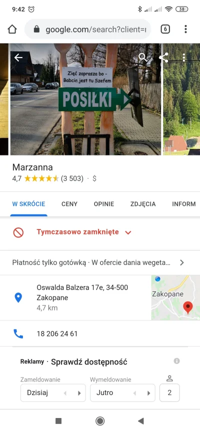 brandnewbrain - @rapmuzykagra: restauracja Marzanna ta o której mowisz